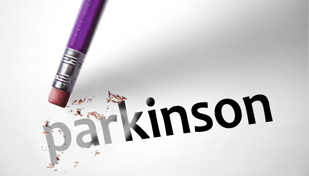 Pencil erasing word parkinson, Dr. Hinz research changed the way parkinsons disease is treated